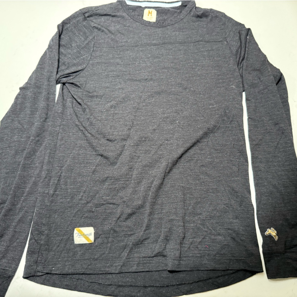 Tracksmith Dark Gray Shirt with Logo